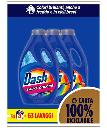 dash liquid color 21wash.x3 ml.3150